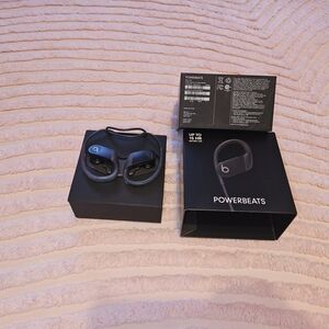 Beats by Dre Powerbeats Black Earbuds